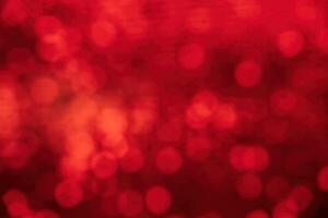 Abstract red blurred festive background. photo
