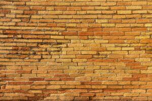 Old antique brick wall texture. photo