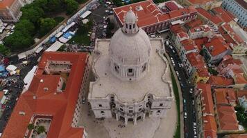 Lisbon cityscape Aerial View video