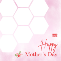 glücklich Mütter Tag Sozial Medien Post psd
