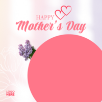 gelukkig moeders dag sociaal media post psd