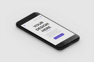 modern smartphone mobiel apparaat touch screen Scherm scherm telefoon se realistisch bewerkbare mockup ontwerp sjabloon psd