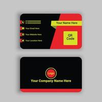 Business card design vector