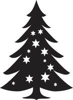 acogedor alumbrado por velas Navidad ilustraciones para calentar arboles Nevado búhos y pino ramas Navidad árbol colección vector