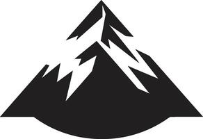Summit Vista Iconic Peak Design Elevated Grandeur Mountain Image vector