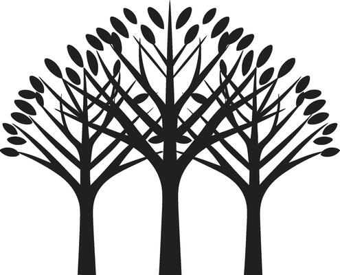 Verdant Legacy Iconic Tree Logo Icon Grove Guardian Tree Icon Mark