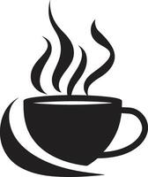 javagraffix precisión café taza icono aromaaura pulcro vectorizado café taza emblema vector