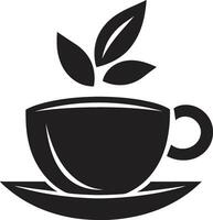 EspressoMaster Sleek Coffee Cup Design BrewMark Elegant Coffee Cup Symbol vector