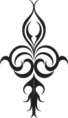Whimsical Blooms Emblem Icon Blossom Serenade Decorative Element Design