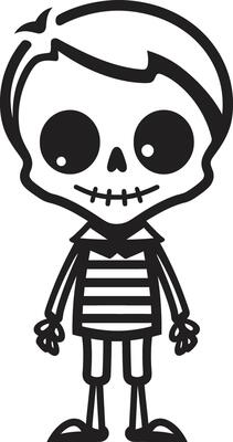 Radiant Bone Formation Full Body Playful Skeleton Cute