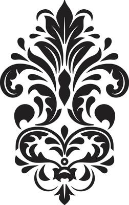 Graceful Patterns Emblem Sophisticated Twist Black