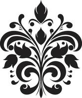 Luxurious Patterns Filigree Artistic Essence Vintage Filigree Emblem vector