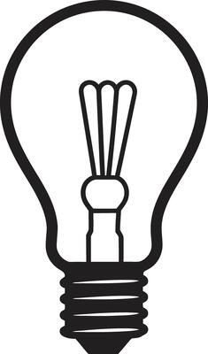 Luminous Geometry Black Bulb Emblem Shaping Radiance Black Bulb Artistry