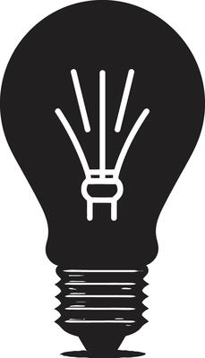 Crafting Brilliance Black Bulb Creation Glowing Innovation Black Bulb ography