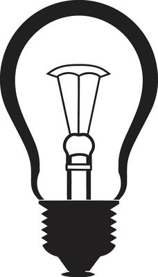 Dynamic Radiance Black Bulb Symbolism Innovative Shadows Black Bulb