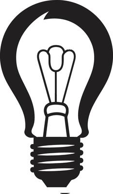Dark Brilliance Black Bulb Minimalistic Glow Black Bulb