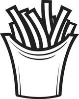 TaterTrove Fry Symbol CrispCulture ic Fry vector