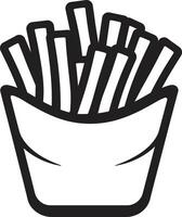 FryFusion Dynamic Potato Fry PotatoPulse French Fry vector