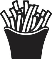 CrispyCrave ic French Fry FryFusion Dynamic Fries vector