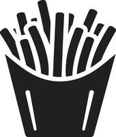 TaterTrove Dynamic Fry Emblem FryForm Fries Symbol vector