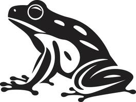 ToadTrove Frog LeapLife Dynamic Frog Emblem vector