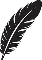 claraboya penacho flotante pluma símbolo con alas susurros altísimo pájaro vector