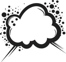 Whirlwind of Words 80 Words Pop Culture Cloud ic Inflation PopArt Speech Bubble Black in 80 Words vector