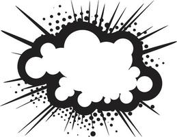 arte pop central eléctrica 80 palabra cómic habla burbuja dinámica diálogos 80 palabras en un arte pop nube vector