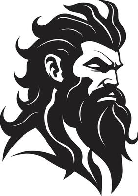 Tidal Titan Poseidon Gods Regal in Elegant Black Oceanic Overture Poseidons Emblematic Black in 80 Words or Less