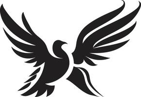 Loves Flight Path of a Dove Pair Infinite Embrace Dove Pair Element vector