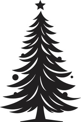 Silver Bells and Pinecones s for Classic Christmas Trees Festive Garland Adorned Trees Elements for Holiday Joy