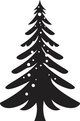 Nordic Lights Elegance s for Scandinavian Decor Ornamental Extravaganza Christmas Tree Illustrations
