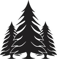 North Star Nights s for Stellar Christmas Trees Nutmeg and Cinnamon Spruces Christmas Tree Illustrations vector