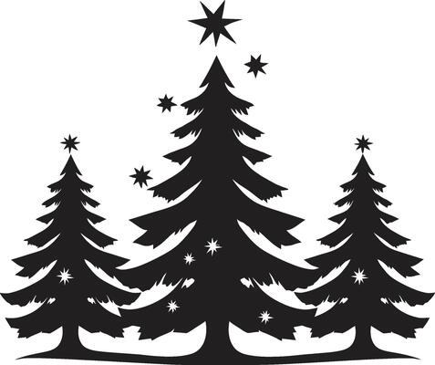 Silver Bells Symphony s for Classic Trees Festive Foliage Fir Grove s for Nature inspired
