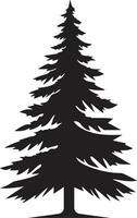 norte estrella noches s para estelar Navidad árbol s nuez moscada y canela abetos Navidad árbol ilustraciones vector