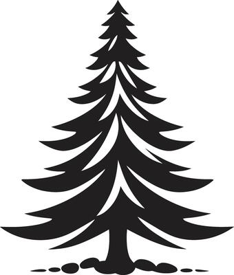 Cozy Cocoa Conifers s for Warm Winter Tree Decor Candy Cane Lane Conifers Christmas Tree Illustrations