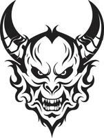 Diabolic Decree Devilhead Tattoo Stygian Symbol Evil Devilhead vector