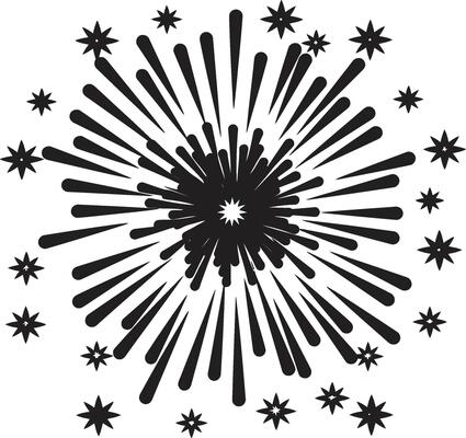 Spectacular Spritz Emblematic of Firework Sparks Starlight Serenade of Firework Elements