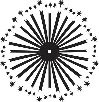 Pyrotechnic Pizzazz ic Emblem for Firework Sparkling Splendor of Firework Sparks
