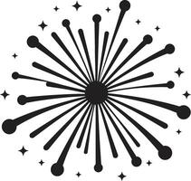 Luminous Legacy for Firework Display Spectacular Spritz Emblematic of Firework Sparks vector