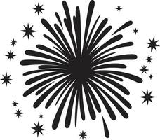 Sparkling Splendor of Firework Sparks Luminous Legacy for Firework Display vector