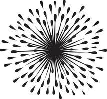 Blazing Beauty ic Firework Element Sparkling Symphony Firework vector