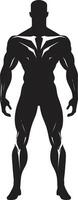 Shadow Stalker Hunter of Darkness Noir Ninja Stealthy Guardian of the Night vector