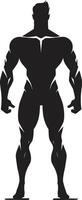 Stygian Sentinel Full Body Superhero Shadow Guardian The Dark Defender vector