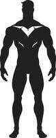 Shadow Sentinel Guardian of the Night Darkstar Avenger Protector of Darkness vector