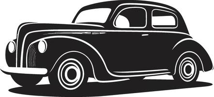Vintage Vroom Emblematic Element for Car Doodle Doodle Drives for Vintage Car Sketch vector
