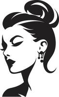 Ethereal Elegance Womans Face for Beauty Radiant Grace Emblematic for Womans Face in Fashion vector