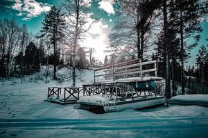 Silent Winter Dock photo