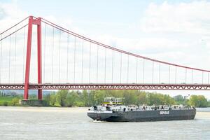 Emmerich, Germany,04-10-2024, River Rhine, SCHLOSS MAINAU, tanker ship photo