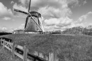 The village of Nes on Ameland island in the netherlands photo